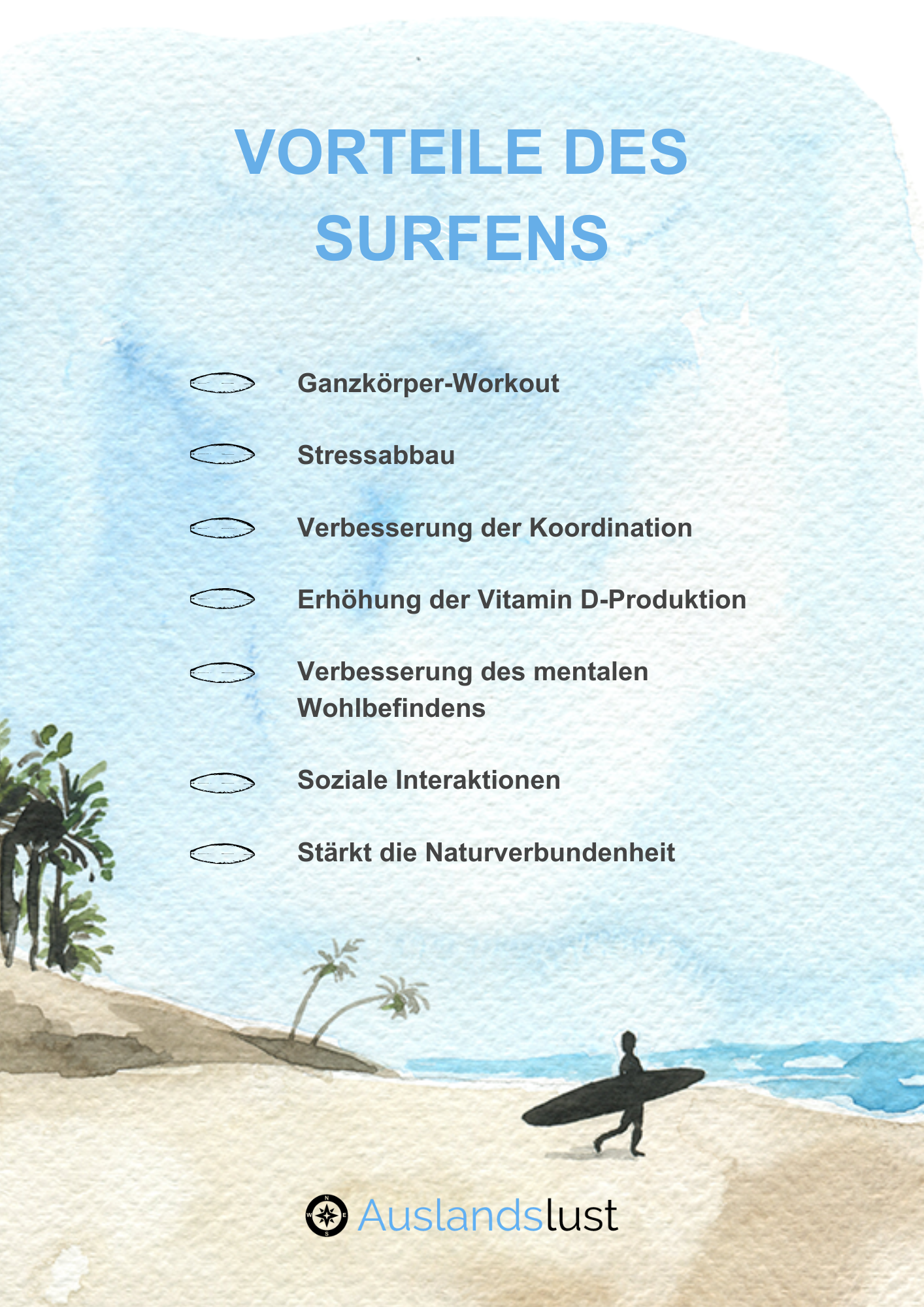 Surfen Vorteile